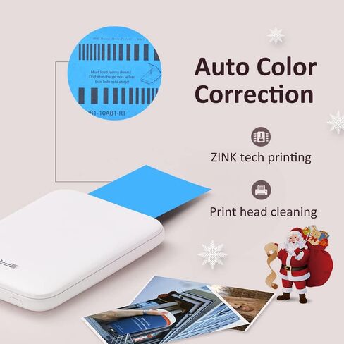 ورق صور iDPRT Zink مقاس 2 × 3 بوصة (20 ورقة)، متوافق مع جميع طابعات الصور زينك، ورق أبيض ملصق in Kuwait