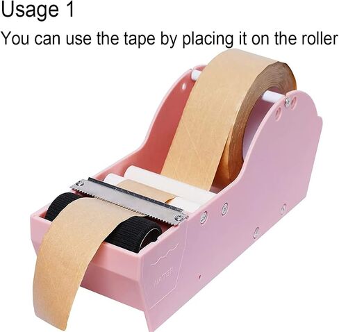 Blue Water Paper Tape Dispenser,Gummed Tape Dispenser, Kraft Tape Dispenser,Up to 3" Wide Tape for Sealing Office Supplies Arts Crafts,Blue in Kuwait