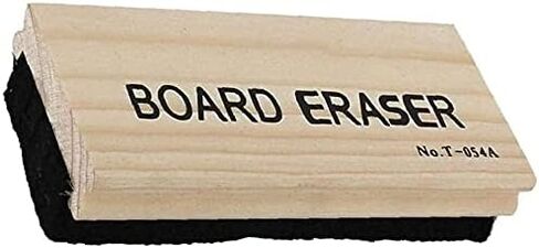 Traditional Chalkboard Eraser Premium Quality Chalk Eraser for Chalk and Dry-Erase Board Cleaning Premium Chalk Eraser Practical in Saudi Arabia
