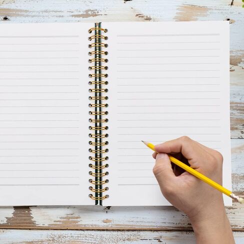thoqii Inspirational Spiral Notebook for Women, Big Adventures, Motivational Writing Journal Positive Diary Gifts for Teens Girls Notebook for Office School, Hardcover 160 Lined Pages 6.2" x 8.2" in Saudi Arabia