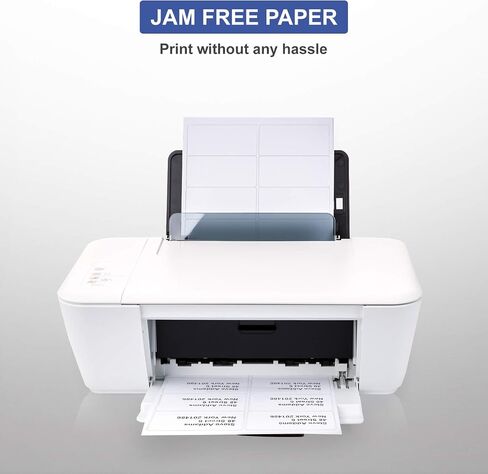 TYH Supplies 500 Shipping Address Labels 2 x 4 Inch Rectangle, White Matte, Laser & Inkjet Printer, Strong Adhesive, with REALCONCEAL Blocking Technology Compatible with Avery 8163 & 5163 Template in Saudi Arabia