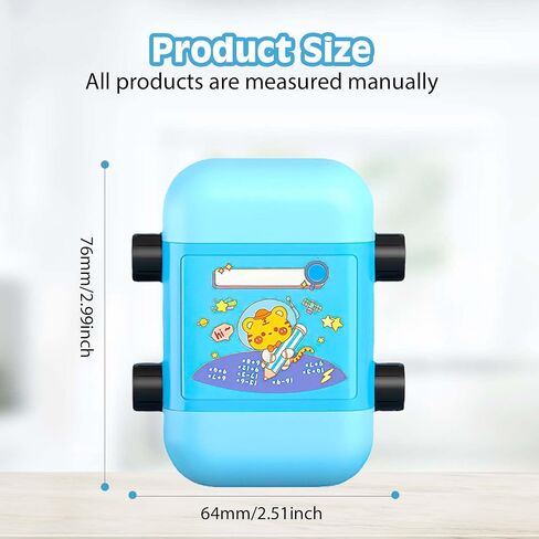 2 in 1 Math Roller Stamps 3Pcs:Addition Subtraction Multiplication Division 2 in 1 Math Roller Stamps,Smart Dual Head Math Roller Stamp for Math Problems,Math Roller Stamps for Preschool Kindergarten in Saudi Arabia