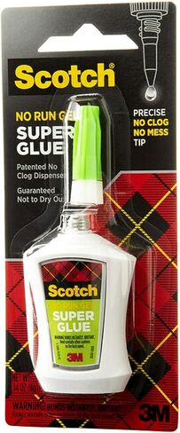 Scotch Super Glue Gel in Precision Applicator, .14 Ounces (AD125) in Saudi Arabia
