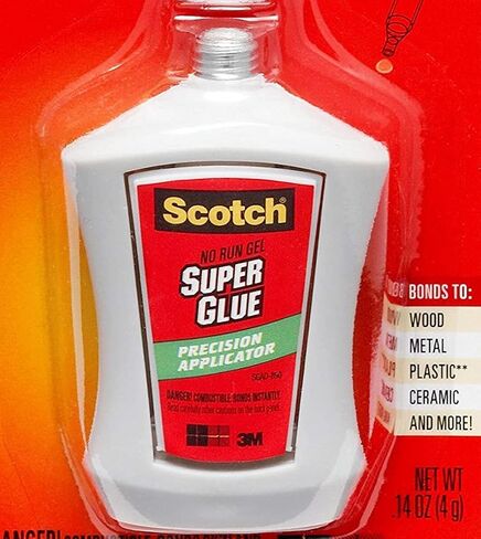 Scotch Super Glue Gel in Precision Applicator, .14 Ounces (AD125) in Saudi Arabia