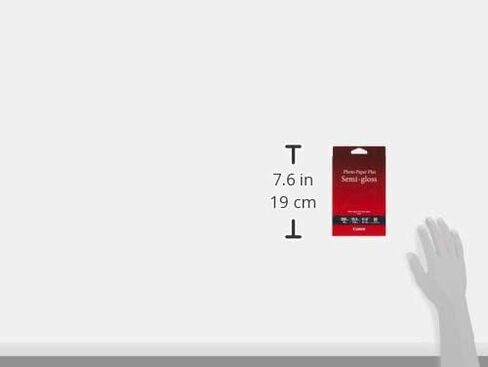 Canon SG-201 8X10(50) Photo Paper Plus Semi-Gloss 8" x 10" (50 Sheets) (SG-201 8X10) in Saudi Arabia