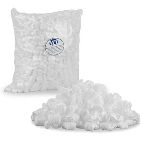 الفول السوداني EPS القابل لإعادة التدوير من MT Products - (حوالي 0.60 قدم مكعب) (أبيض - قياسي) in Kuwait