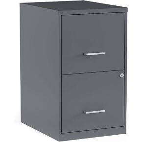 Office Designs 2 Drawer Vertical File Cabinet, Graphite, Letter, 18''D (14443/17783) in Saudi Arabia