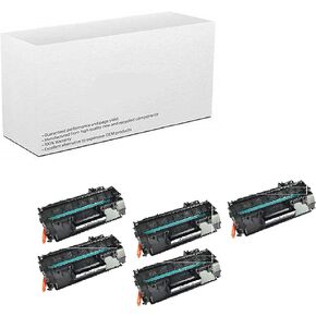 AM-Ink 5-Pack Compatible 3479B001 CRG-119 Toner Cartridge Replacement for Canon LBP 6300DN 6650DN 6670DN MF5850DN MF5880DN MF5950DW MF5960DN MF6160DW MF6180DW Printer(Black) in Kuwait
