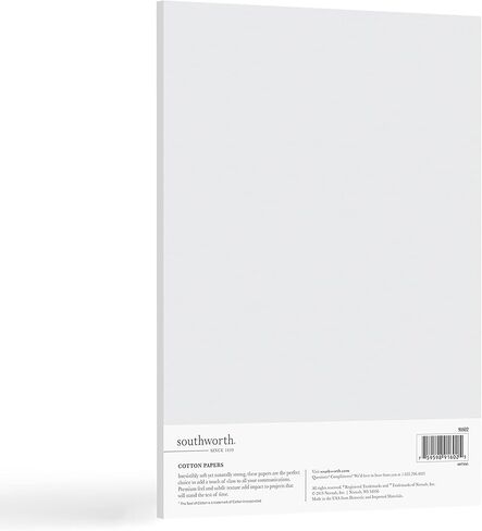 Southworth® 100% Cotton Business Paper, Letter Paper Size, 32 Lb, Gray, Pack Of 50 Sheets in Saudi Arabia