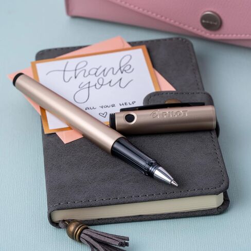 PILOT Explorer Lightweight Gel Rollerball Pen in Gift Box, Black Barrel, Fine Point (17058) in Saudi Arabia