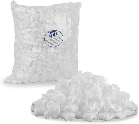 الفول السوداني EPS القابل لإعادة التدوير من MT Products - (حوالي 0.60 قدم مكعب) (أبيض - قياسي) in Kuwait
