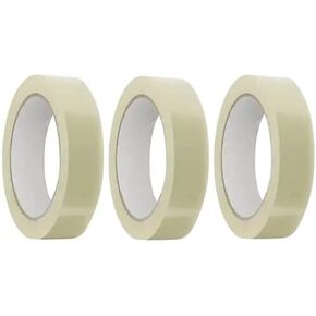 شريط تغليف شفاف ممتاز من Pam Herbals، مقاس 1 بوصة × 95 ياردة، شريط تغليف هدايا شفاف قوي للمنزل، شريط صديق للبيئة لختم الكرتون، والنقل، والشحن، والمكتب (عبوة من 3 قطع) in Kuwait