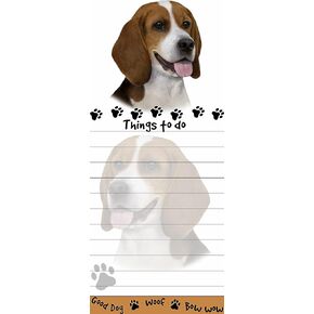 E&S Pets Magnetic Die-Cut Notepad, Beagle in Saudi Arabia