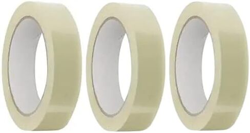 شريط تغليف شفاف ممتاز من Pam Herbals، مقاس 1 بوصة × 95 ياردة، شريط تغليف هدايا شفاف قوي للمنزل، شريط صديق للبيئة لختم الكرتون، والنقل، والشحن، والمكتب (عبوة من 3 قطع) in Kuwait