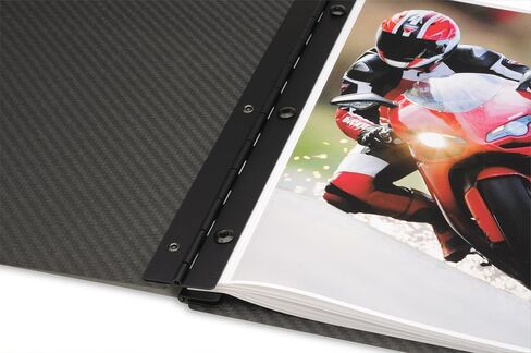 Pina Zangaro Carbon Fiber Screwpost Binder, 8.5x11 Landscape (34927) in Kuwait