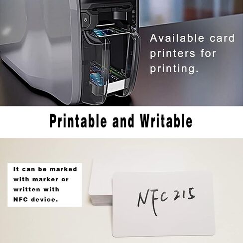 NFC 215 Tags,Ntag 215 NFC Cards Compatible with Amiibo Tagmo for iOS Android Phone and All Enabled,Programmable and Rewritable,20pcs in Saudi Arabia
