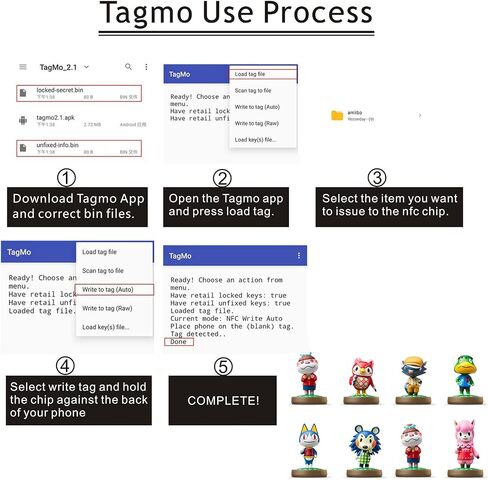 NFC 215 Tags,Ntag 215 NFC Cards Compatible with Amiibo Tagmo for iOS Android Phone and All Enabled,Programmable and Rewritable,20pcs in Saudi Arabia