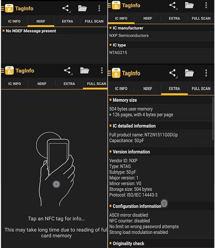 NFC 215 Tags,Ntag 215 NFC Cards Compatible with Amiibo Tagmo for iOS Android Phone and All Enabled,Programmable and Rewritable,20pcs in Saudi Arabia