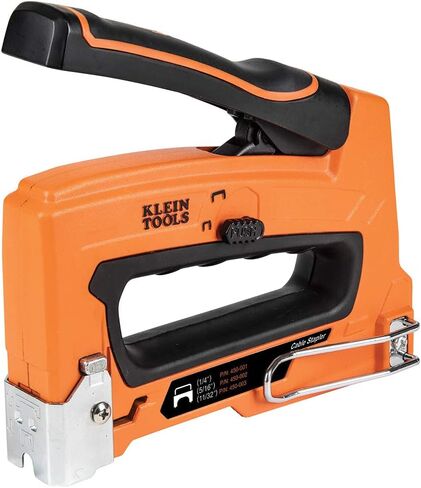 Klein Tools 450-100 دباسة شديدة التحمل للصوت والدبابيس الثقيلة، دبابيس معزولة 5/16 × 5/16 بوصة ودبابيس شديدة التحمل، دبابيس معزولة 1/4 × 5/16 بوصة لكابلات بيانات CAT3 وCAT5e in Saudi Arabia