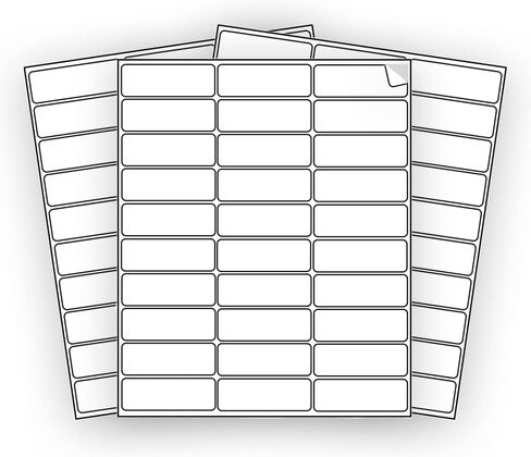 900 EcoSwift Shipping Labels 2 5/8 x 1 inches Mailing Address Inventory Blank White Self Adhesive for Laser Inkjet Printer 2.625 x 1 in Saudi Arabia