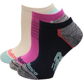 Men's New Balance, Strategic Cushion No Show Socks - 3 Pack
