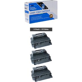 Inksters Compatible Black Toner Cartridge Replacement for HP 64A CC364A - Compatible with Laserjet P4014 P4014N P4015 P4015N P4015TN P4015X P4515 P4515N in Kuwait