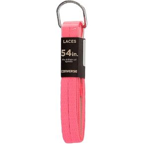 Converse Unisex Replacement Cord Shoe Laces Flat Style Shoelaces (Neon Pink, 54) in Saudi Arabia