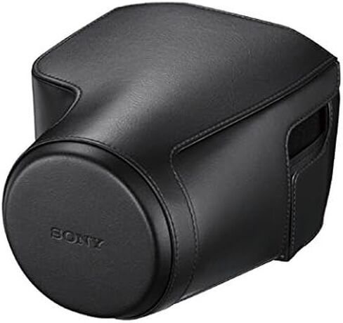 Sony Leather Jacket Case, Black (LCJRXJ/B) in Saudi Arabia