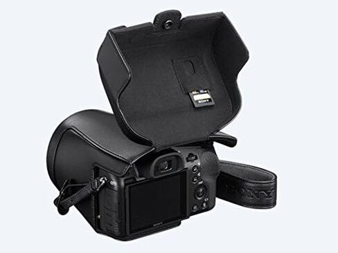 Sony Leather Jacket Case, Black (LCJRXJ/B) in Saudi Arabia