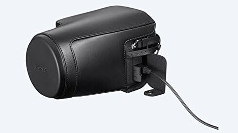 Sony Leather Jacket Case, Black (LCJRXJ/B) in Saudi Arabia