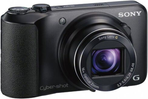 Sony Cyber-shot DSC-H90 16.1 MP Digital Camera with 16x Optical Zoom and 3.0-inch LCD (Silver) (2012 Model) in Kuwait
