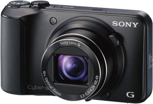 Sony Cyber-shot DSC-H90 16.1 MP Digital Camera with 16x Optical Zoom and 3.0-inch LCD (Silver) (2012 Model) in Kuwait