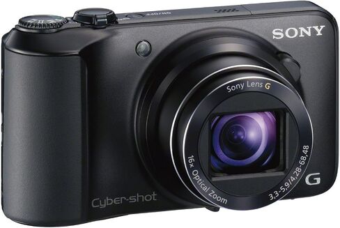 Sony Cyber-shot DSC-H90 16.1 MP Digital Camera with 16x Optical Zoom and 3.0-inch LCD (Silver) (2012 Model) in Kuwait