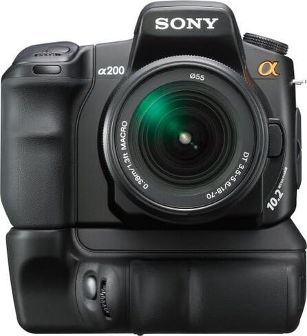 Sony Alpha A200K 10.2MP Digital SLR Camera Kit with Super SteadyShot Image Stabilization with 18-70mm f/3.5-5.6 Lens in Saudi Arabia