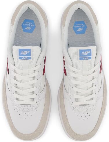 نيو بالانس NM440 أبيض/أحمر للرجال في الولايات المتحدة 10، للنساء 11.5 متوسط in Kuwait