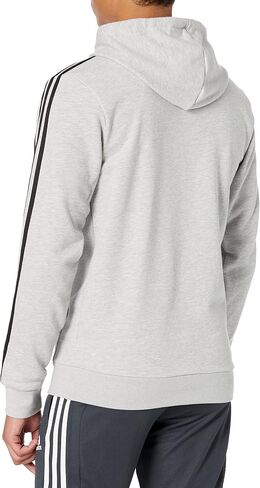 adidas Mens Essentials 3-Stripes Hoodie in Saudi Arabia