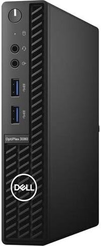 Dell OptiPlex 3080 Micro Form Factor Desktop, Intel Core i5-10500T, 8GB DDR4 RAM, 256GB SSD, Windows 10 Pro, Intel 3165 802.11ac dual band 1x1 + Bluetooth 4.2 in Saudi Arabia