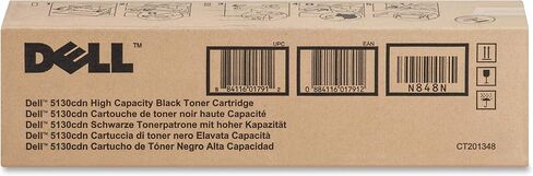Dell T222N Yellow Toner Cartridge 5130cdn Color Laser Printer in Saudi Arabia