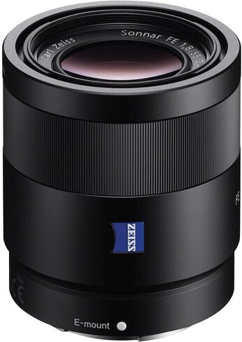 Sony Sonnar T FE 55mm f/1.8 ZA Lens (SEL55F18Z) + Filter Kit + Backpack + 64GB Card + Card Reader + Flex Tripod + Memory Wallet + Lens Cap Keeper + Cleaning Kit + Hand Strap + More (Renewed) in Saudi Arabia