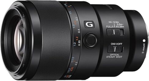 عدسات اف اي ماكرو جي او اس اس 90 ملم F2.8 | عدسة مقربة اي - ماونت مقاس M من سوني SEL90M28G in Saudi Arabia