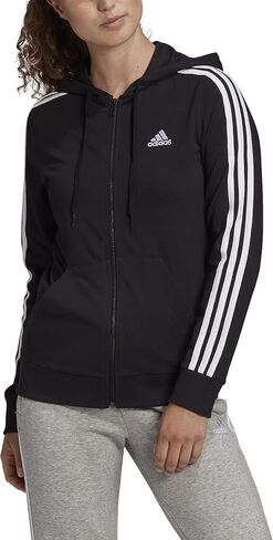 adidas Women's Essentials Logo Full-Zip Hoodie in Saudi Arabia