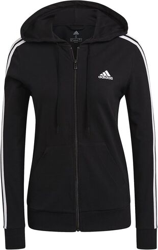 adidas Women's Essentials Logo Full-Zip Hoodie in Saudi Arabia