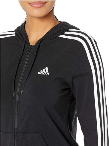 adidas Women's Essentials Logo Full-Zip Hoodie in Saudi Arabia