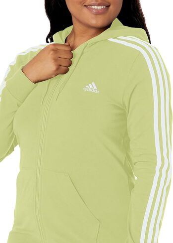 adidas Women's Essentials Logo Full-Zip Hoodie in Saudi Arabia
