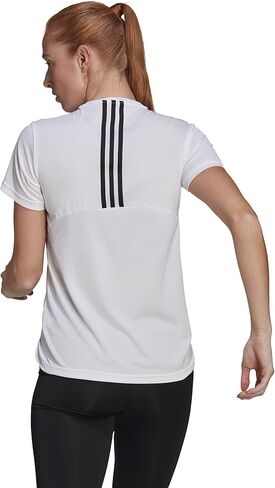تي شيرت رياضي Aeroready Design 2 Move 3-Stripes من adidas للسيدات in Kuwait