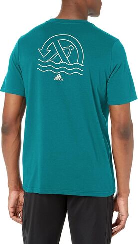 adidas Men's Sustainable Graphic Tee in Saudi Arabia