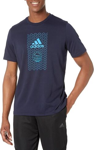 adidas Men's Sustainable Graphic Tee in Saudi Arabia
