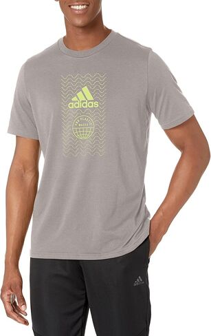 adidas Men's Sustainable Graphic Tee in Saudi Arabia