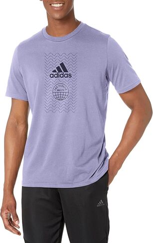 adidas Men's Sustainable Graphic Tee in Saudi Arabia
