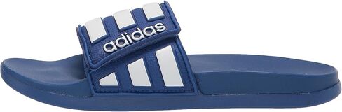 adidas Kids Adilette Comfort Adjustable Slides Sandal, Team Royal Blue/White/Team Royal Blue, 10 US Unisex Toddler in Saudi Arabia